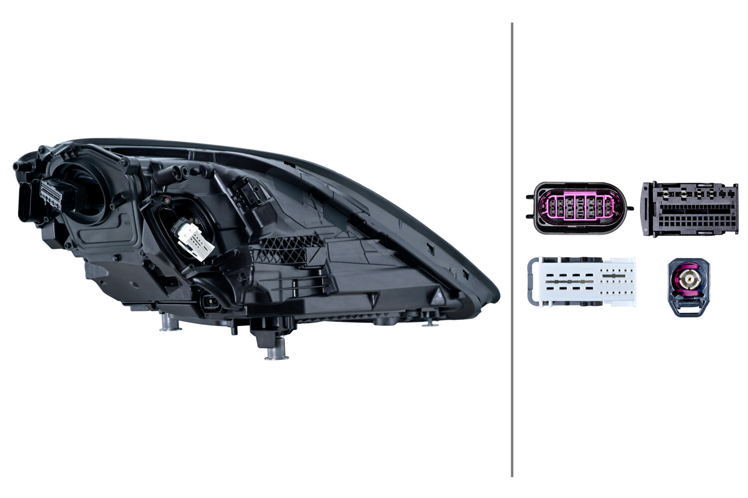 Ilustracja 1EX 016 351-711 HELLA reflektor