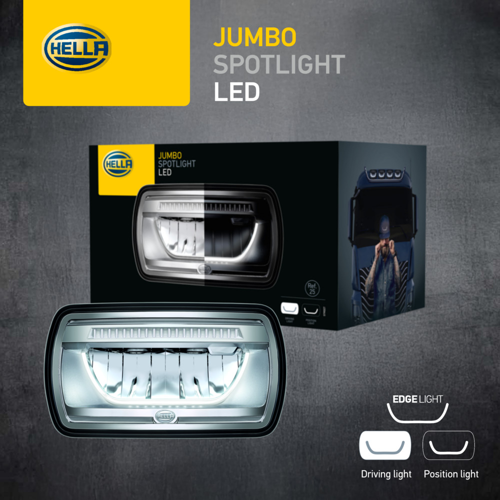 Ilustracja 1FE 016 773-001 HELLA reflektor dalekosiężny