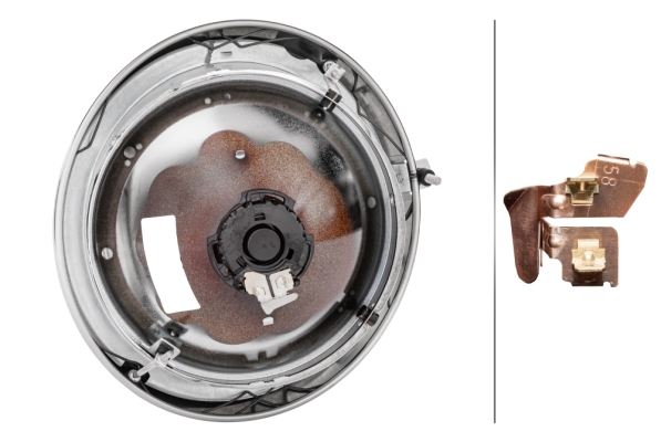 Ilustracja 1A8 001 149-331 HELLA reflektor