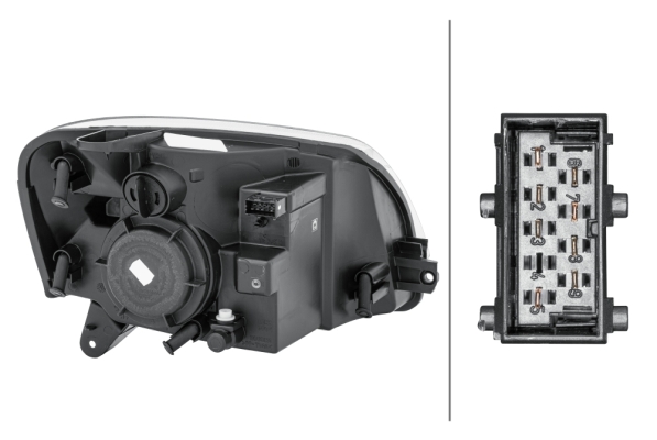 Ilustracja 1EG 010 196-011 HELLA reflektor