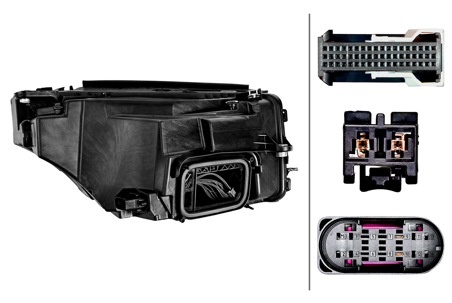 Ilustracja 1EX 354 897-011 HELLA reflektor