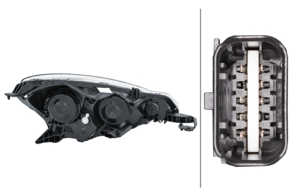 Ilustracja 1EJ 354 674-051 HELLA reflektor