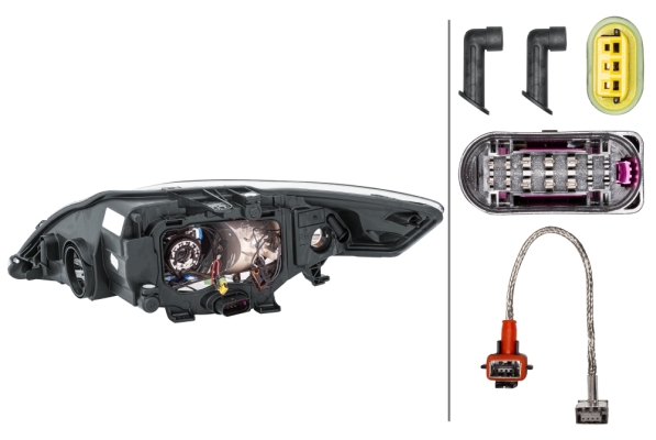 Ilustracja 1EL 010 541-101 HELLA reflektor