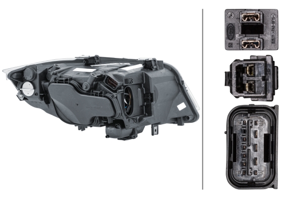 Ilustracja 1EL 354 687-011 HELLA reflektor