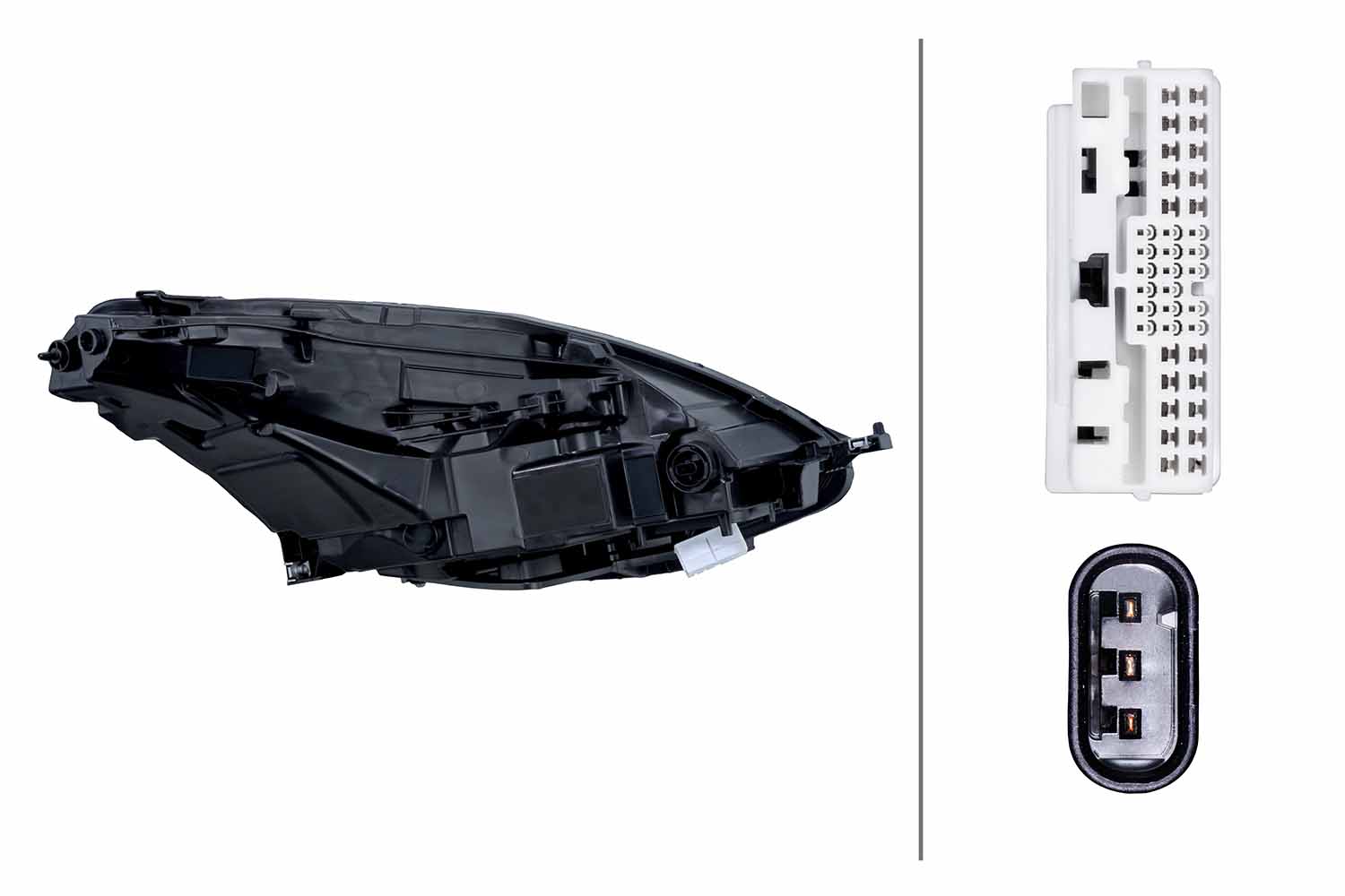 Ilustracja 1EX 015 319-711 HELLA reflektor
