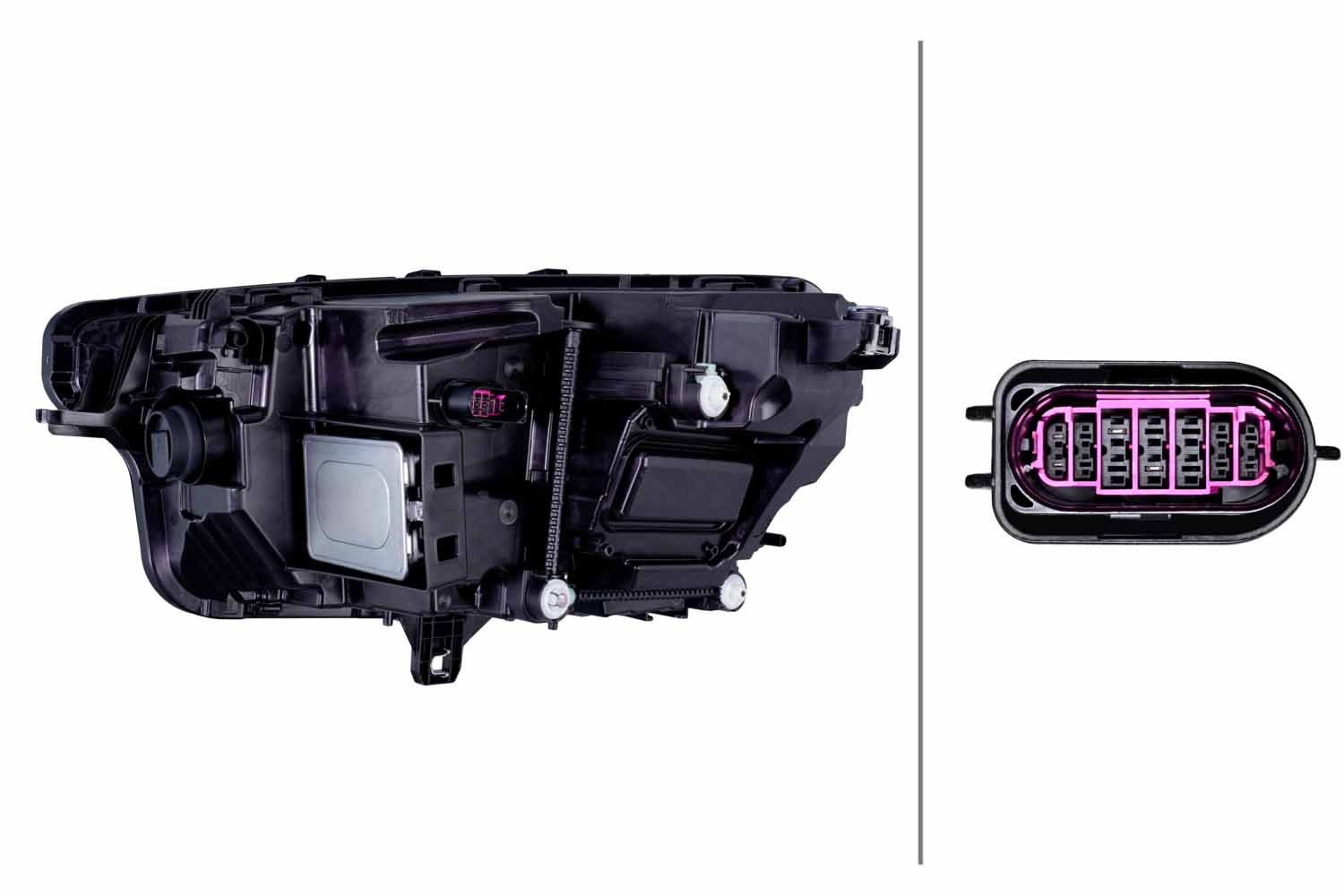 Ilustracja 1EX 016 219-521 HELLA reflektor