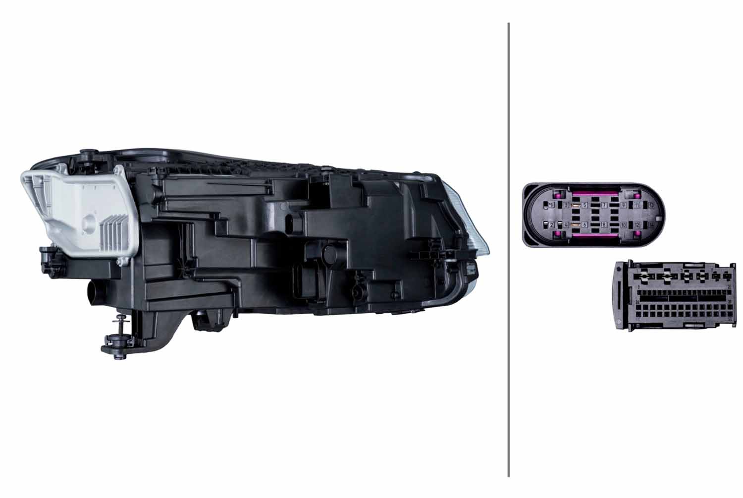 Ilustracja 1EX 354 867-091 HELLA reflektor