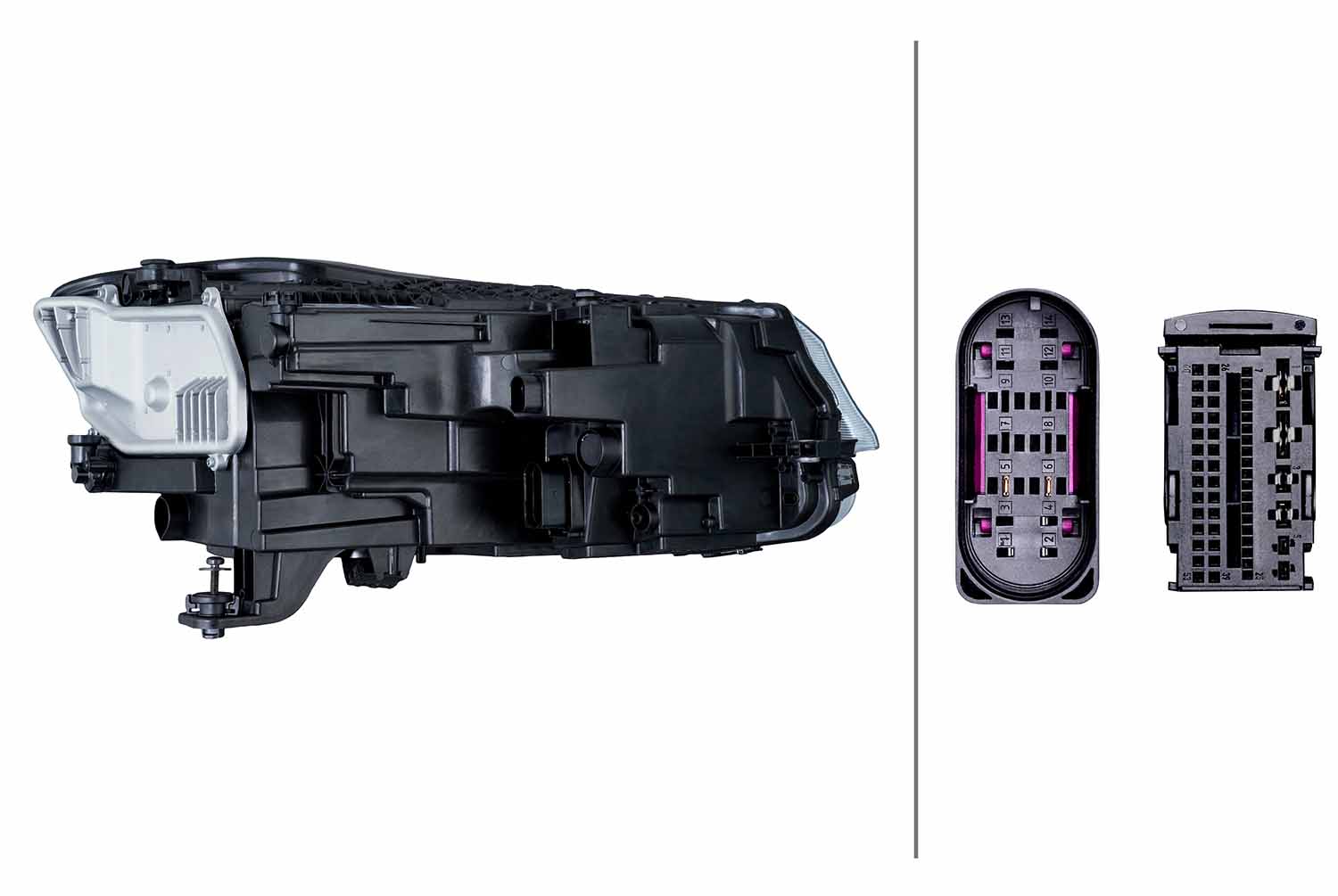 Ilustracja 1EX 354 867-111 HELLA reflektor
