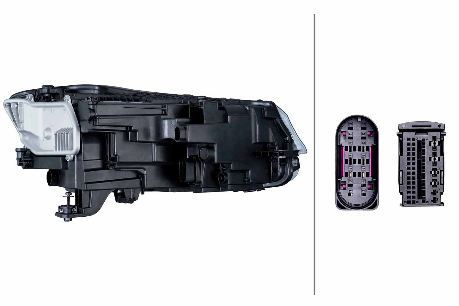 Ilustracja 1EX 354 867-121 HELLA reflektor