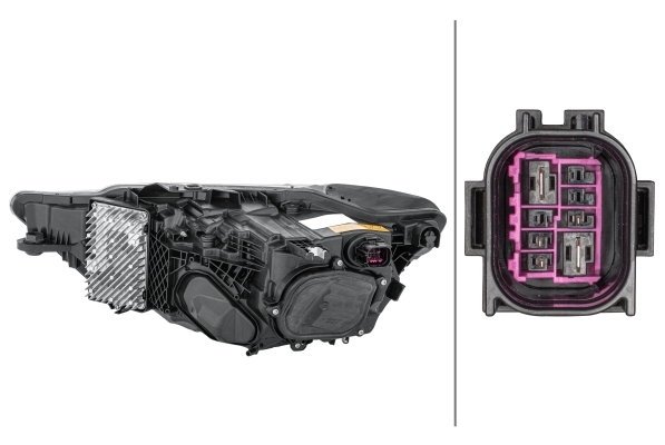 Ilustracja 1EX 013 375-121 HELLA reflektor