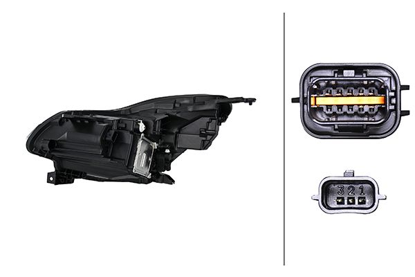 Ilustracja 1EX 013 930-621 HELLA reflektor