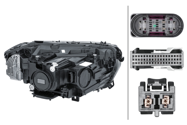 Ilustracja 1EX 014 530-311 HELLA reflektor