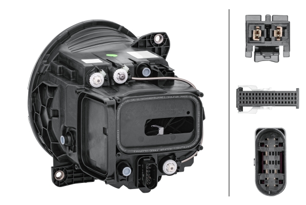 Ilustracja 1EX 014 543-011 HELLA reflektor