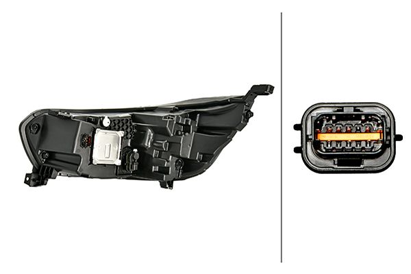 Ilustracja 1EX 014 721-621 HELLA reflektor