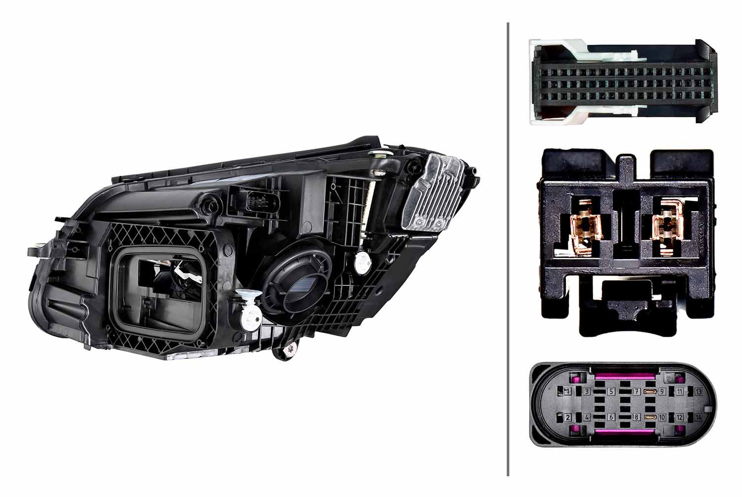 Ilustracja 1EX 014 827-521 HELLA reflektor