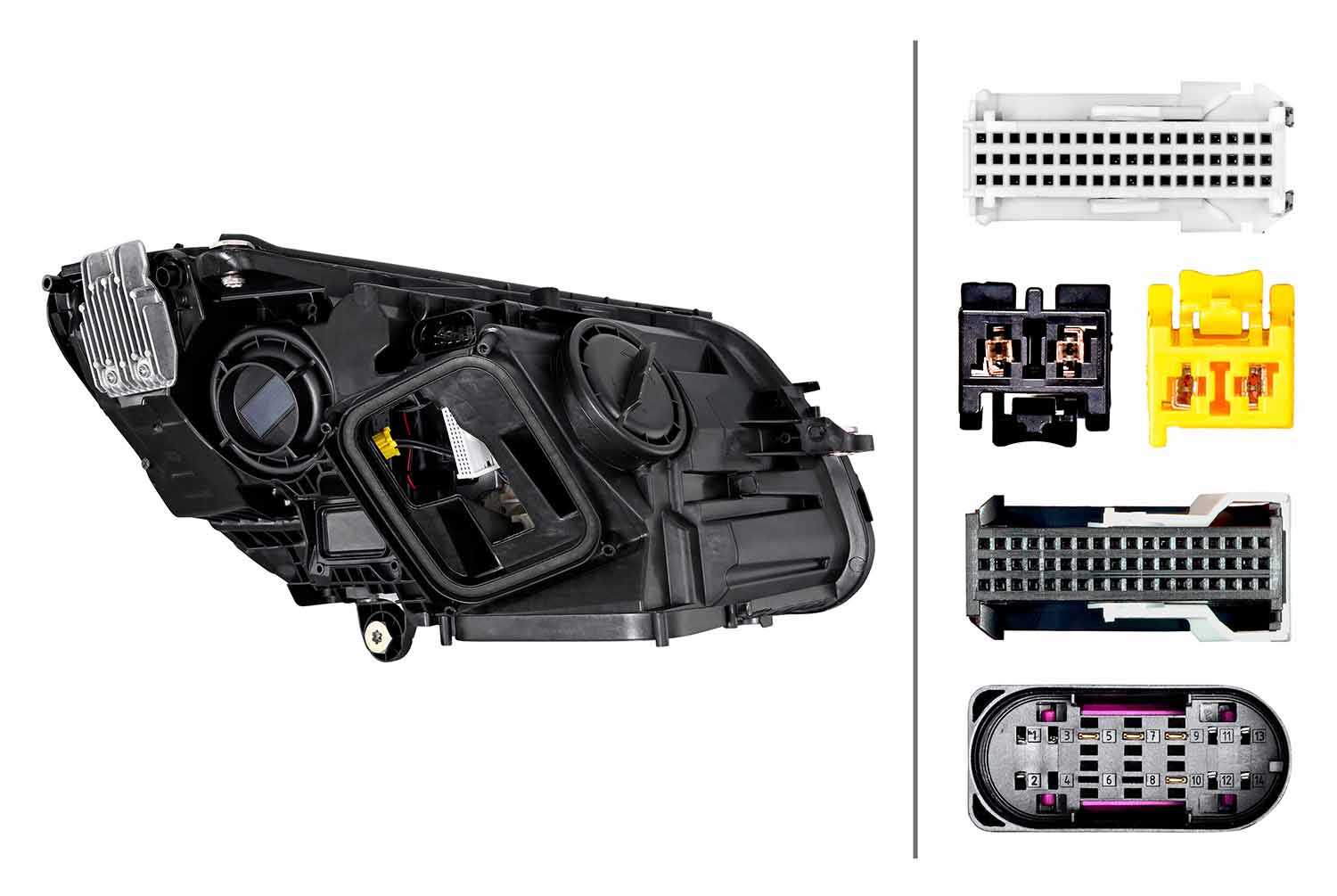 Ilustracja 1EX 014 827-611 HELLA reflektor