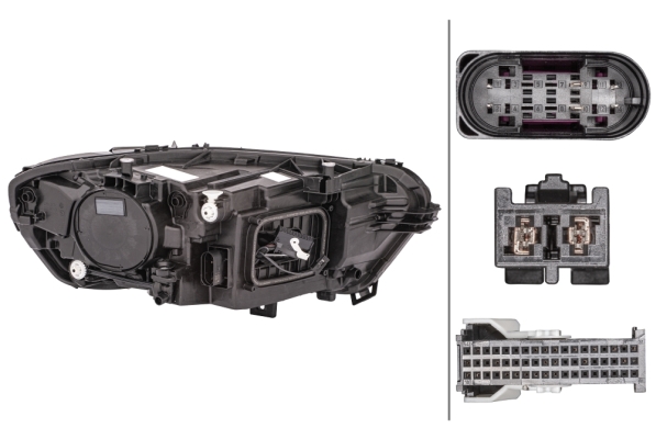 Ilustracja 1EX 015 086-311 HELLA reflektor