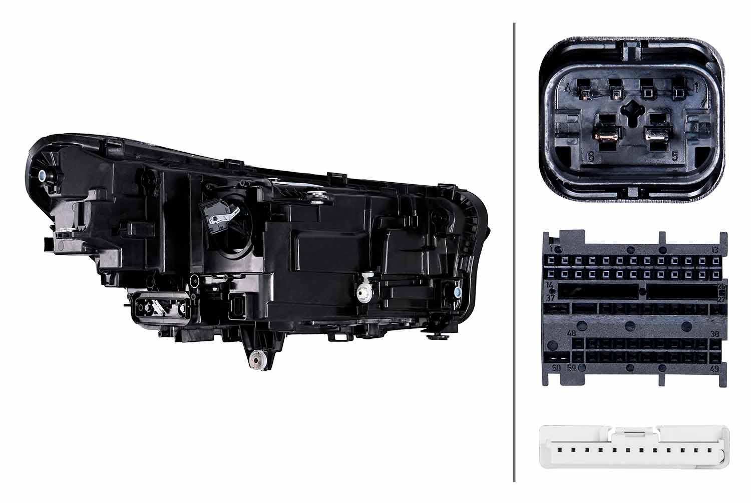 Ilustracja 1EX 015 368-511 HELLA reflektor