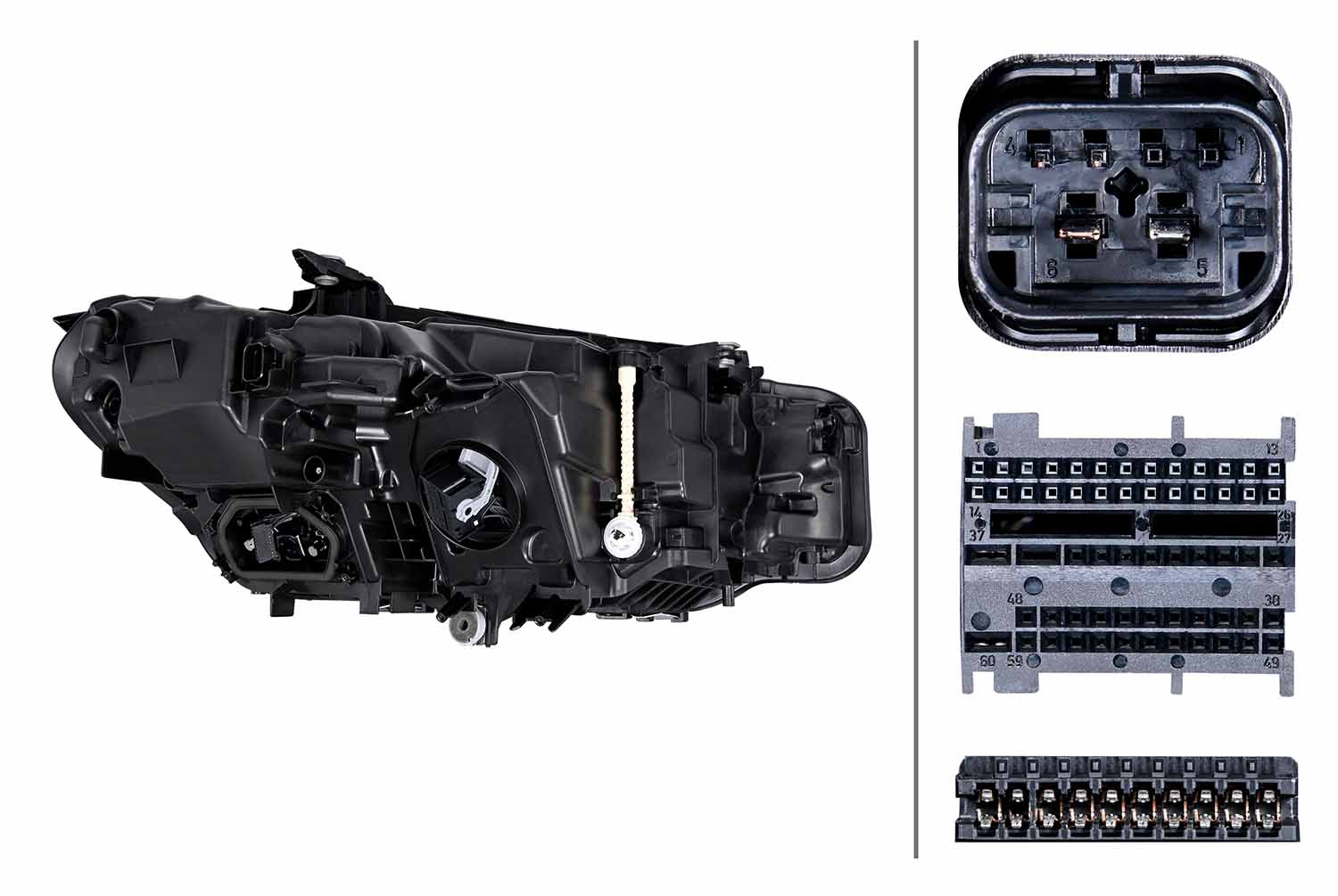 Ilustracja 1EX 016 808-711 HELLA reflektor