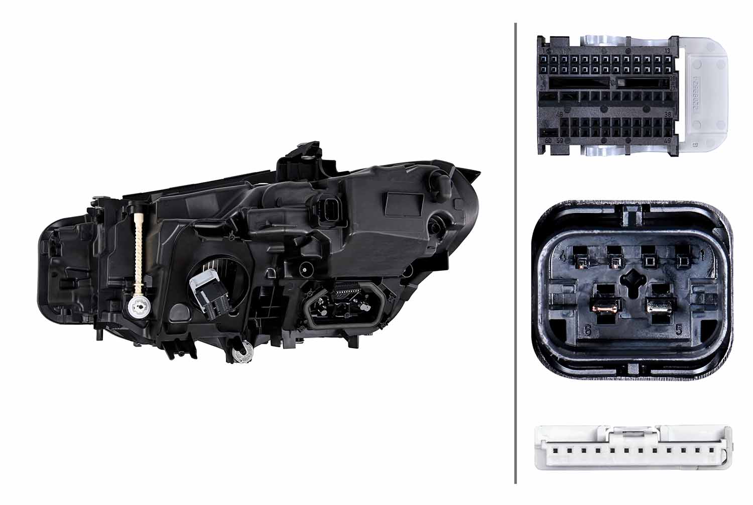 Ilustracja 1EX 016 809-721 HELLA reflektor