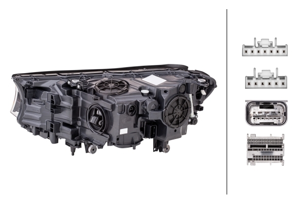 Ilustracja 1EX 354 854-121 HELLA reflektor