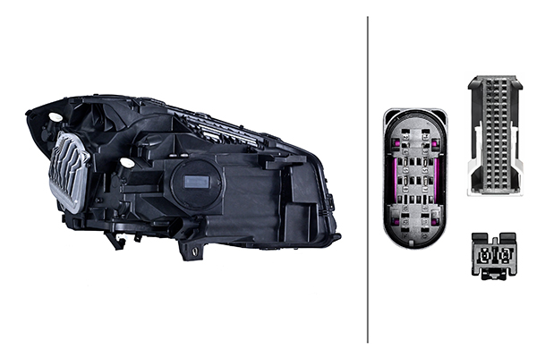 Ilustracja 1EX 354 879-011 HELLA reflektor