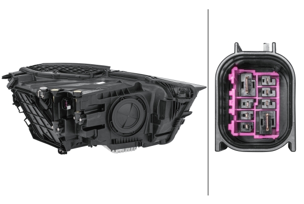 Ilustracja 1EX 354 870-011 HELLA reflektor