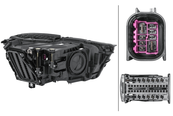 Ilustracja 1EX 354 870-131 HELLA reflektor
