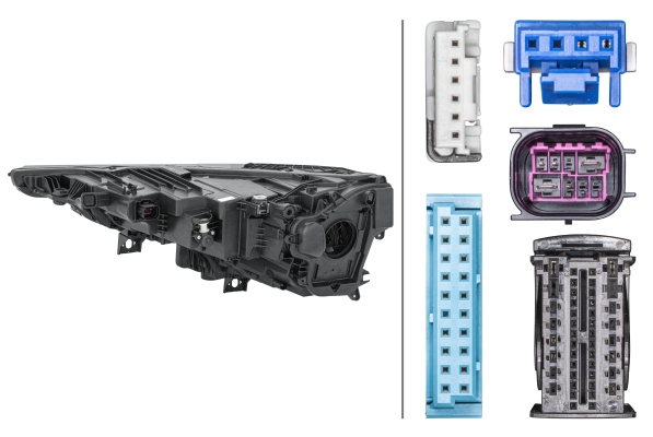 Ilustracja 1EX 354 871-081 HELLA reflektor