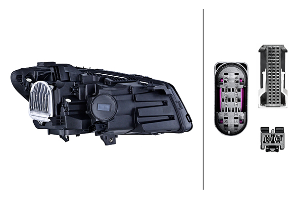 Ilustracja 1EX 354 880-011 HELLA reflektor