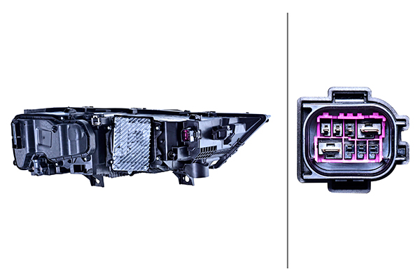 Ilustracja 1EX 354 881-071 HELLA reflektor