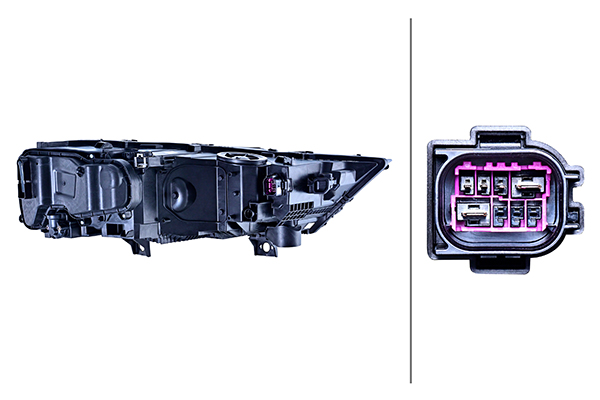 Ilustracja 1EX 354 881-011 HELLA reflektor