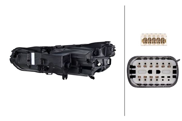 Ilustracja 1EX 354 882-021 HELLA reflektor