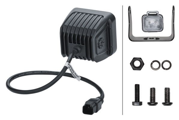 Ilustracja 1FA 358 176-861 HELLA reflektor dalekosiężny