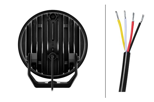 Ilustracja 1FJ 357 198-031 HELLA reflektor dalekosiężny