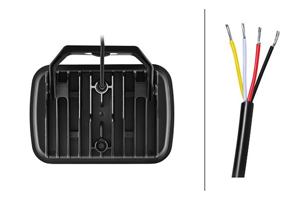 Ilustracja 1FJ 357 199-091 HELLA reflektor dalekosiężny