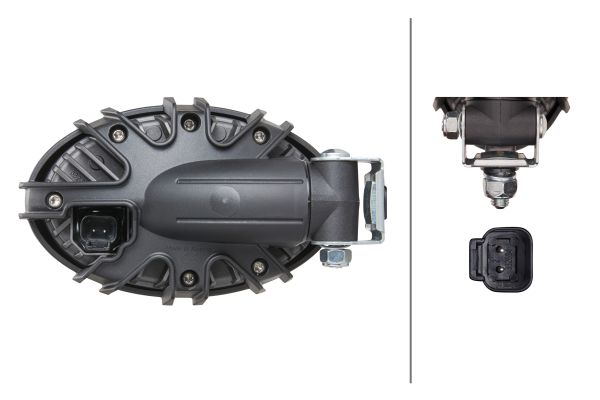 Ilustracja 1GA 996 661-031 HELLA oświetlenie pomocnicze