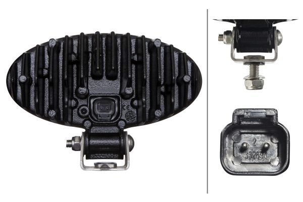 Ilustracja 1GB 996 386-001 HELLA oświetlenie pomocnicze