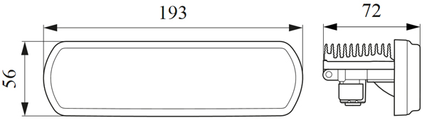 Ilustracja 1GE 996 198-051 HELLA oświetlenie pomocnicze