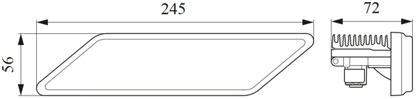 Ilustracja 1GE 996 198-371 HELLA oświetlenie pomocnicze