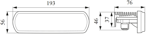 Ilustracja 1GE 996 298-041 HELLA oświetlenie pomocnicze