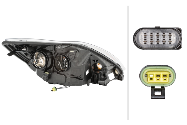 Ilustracja 1LL 354 807-031 HELLA reflektor