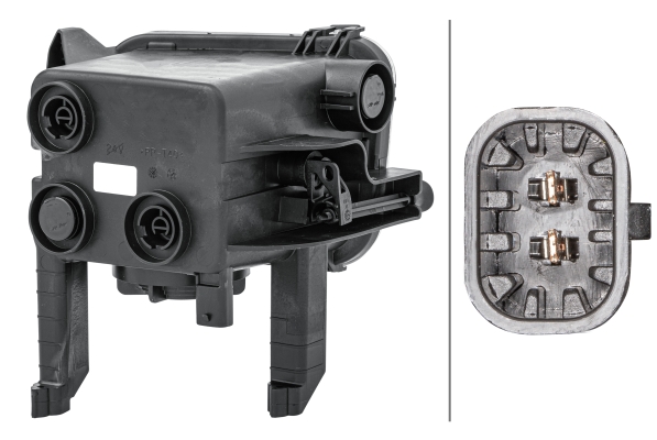 Ilustracja 1NA 354 663-011 HELLA reflektor przeciwmgłowy