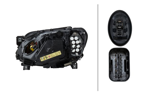 Ilustracja 1ZS 354 690-021 HELLA reflektor