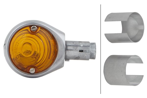 Ilustracja 2BA 001 236-001 HELLA lampa kierunkowskazu
