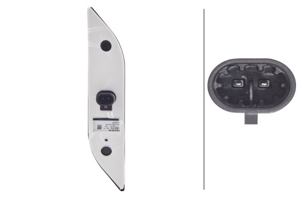 Ilustracja 2BA 013 332-361 HELLA lampa kierunkowskazu
