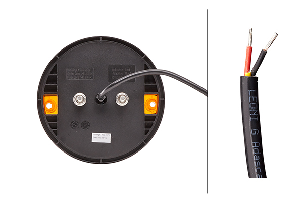 Ilustracja 2BA 357 026-121 HELLA lampa kierunkowskazu