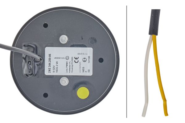 Ilustracja 2NE 344 200-061 HELLA lampy przeciwmgłowe tylne