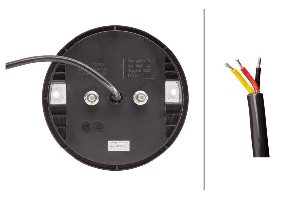 Ilustracja 2NR 357 026-151 HELLA lampa tylna zespolona