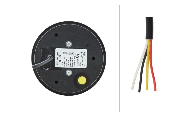 Ilustracja 2SD 344 200-211 HELLA lampa tylna zespolona
